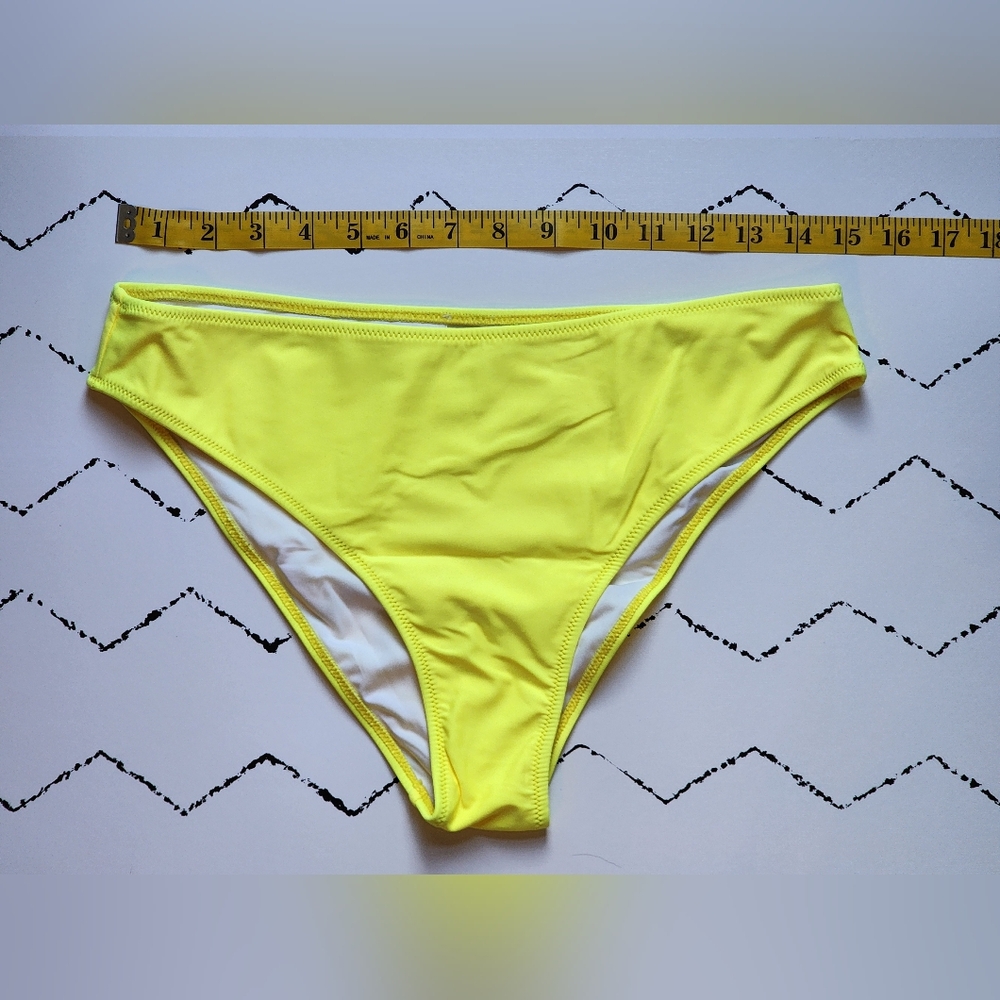 Yellow bikini bottom